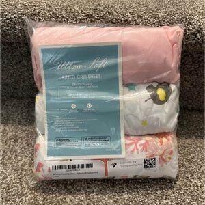 3 Pack Fitted Crib sheets